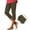 Army Green, variant on Avirosel Women's High Waisted Yoga Capris Pants Elastic Waist Stretchy Workout Leggings Green