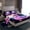 Black Pink 01, variant on Feelyou Teens Donut Axolotl Twin Sheet Sets, Kawaii Animal Theme Bedding, 3 Pieces