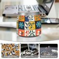 thumbnail image 6 of Yayeee Ashtray with Lid for Cigarette Smokeless Stainless Steel Home Ash Holder, Floral Patterns, 6 of 7