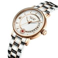 thumbnail image 2 of GUANQIN Women Calendar Vintage Wristwatch Analog Automatic Self-Winding Mechanical Sapphire Crystal Wrist Watch Stainless Steel Luminous Waterproof Business Clock, 2 of 8