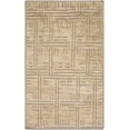 thumbnail image 2 of Hauteloom Exeland Wool Living Room, Bedroom Area Rug - Natural Fibers - Dark Red, Yellow - 2' x 3', 2 of 3