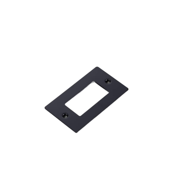 Buster   Punch NPL-023577 Wall Plates Single Rocker Switch Outlet - Black