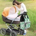 thumbnail image 6 of Xecao Cactus Plants print Large Capacity Nappy Bag is a multi-functional waterproof travel backpack, perfect as a nursing bag or mummy backpack for women, 6 of 6