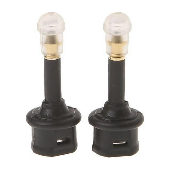 2 Pcs Toslink Female To 3.5mm Male Mini Audio Plug Digital Optical Adapter Conve