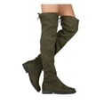thumbnail image 2 of New Women Liliana Vista-1 Faux Suede Thigh High Drawstring Riding Boot, 2 of 3