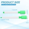 thumbnail image 2 of Whiteboard Pen, 0.5-1mm Fine Tip Dry Erase Green White Board Markers, 12 Pcs, 2 of 6