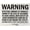 Color 470, variant on - U9-1180-NA_7x10 -U9-1180-NA California Prop 65 Warning Sign By | 7" x 10" Aluminum - Black on White