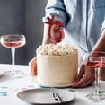 thumbnail image 2 of Number Birthday Candle, 3D Design, Red Wax Candles for Anniversaries, Easy to Light, Adds Festive Atmosphere to Cakes, 2 of 6