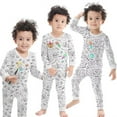 thumbnail image 5 of WIBACKER Color Your Own Pajamas for Little Girls Boys, DIY Painted 2PCS Pjs Sleepwear Set - Christmas 4T, 5 of 16