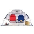 thumbnail image 2 of SlumberTrek Adventure 2 Portable Pop Up Outdoor Beach Sun Shelter Tent, Blue/Red, 2 of 11