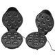 thumbnail image 3 of Máquina para hacer donas para 7 donas Minimáquina para hacer donas de alta potencia para el desayuno, bocadillos, postres Enchufe negro de 110 V para EE. UU., 3 of 10