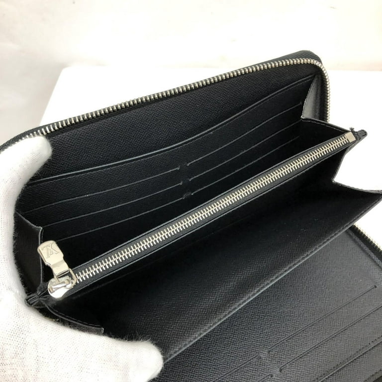 Used Louis Vuitton SPAIN , Authentic Men's Damier Graphite Black Slender  Wallet