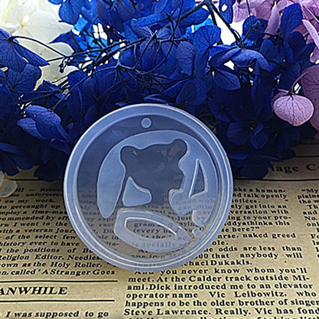 fastboy 1pcs Star/Moon/Flower Silicon Mold Mould Epoxy Resin Jewelry Pendant Making DIY
