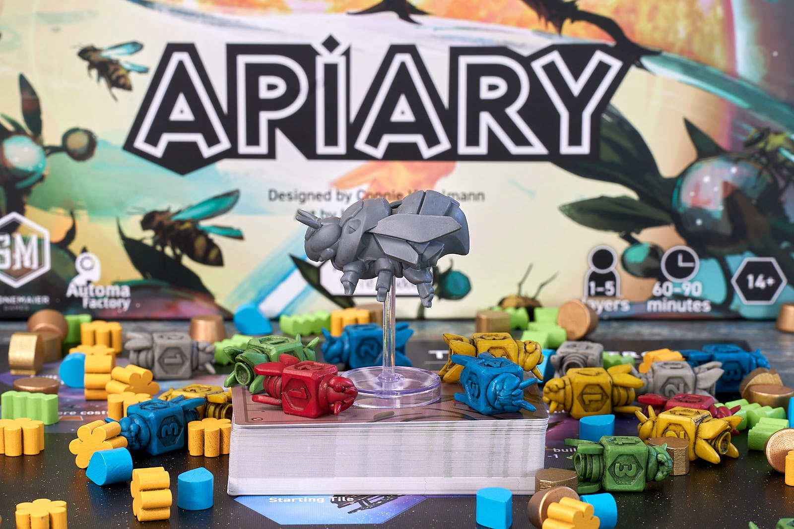 Apiary by Connie Vogelmann - A Strategy Board Game About Bees in Space from Stonemaier Games