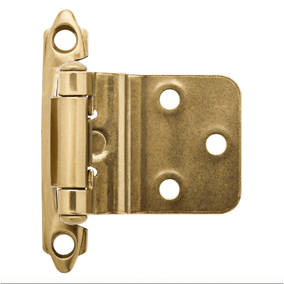 Liberty Hardware H0104AV-CZ Champagne Bronze Self Closing Inset Hinge