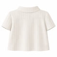thumbnail image 2 of Blusa George para Mujer, Manga Corta Blanco Talla M, 2 of 4