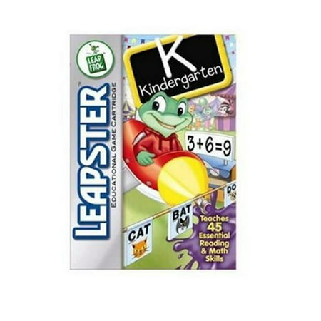 LeapFrog Leapster Educational Game: Kindergarten (Best Educational Games For Kindergarten)