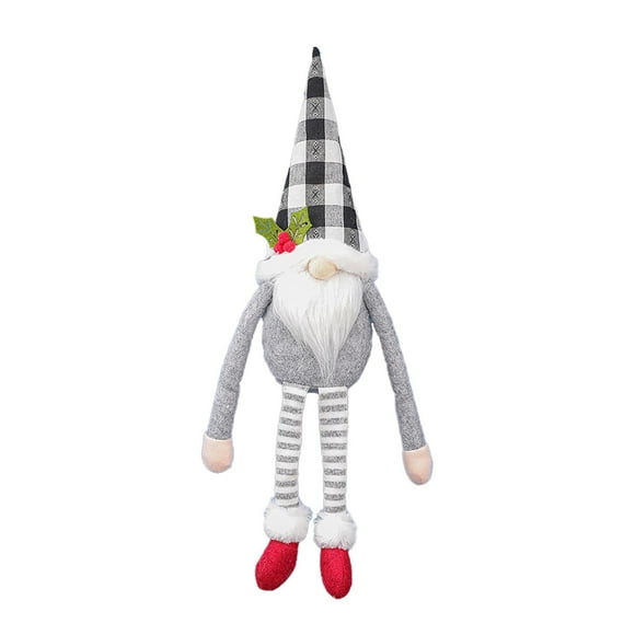 Toy Xmas Santa Curtain Tieback Holdback Drape Holder Hotel Door Window Decoration for Festive Home