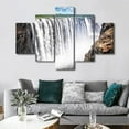 thumbnail image 2 of TISHIRON 5PCS Framed Waterfalls Theme Canvas Wall Art Set,60"x40" River Waterfall Landscape Wall Canvas Art Decor, 2 of 7