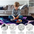 thumbnail image 4 of Kuscheln Cat Gifts Blanket, Cat Gifts for Women Girls Kids Cat Lovers, Black Cat Gifts, Cat Mom Gifts, Funny Galaxy Cat Blanket, Pink Purple Space Cat Sparkle Starry Stars, 4 of 6