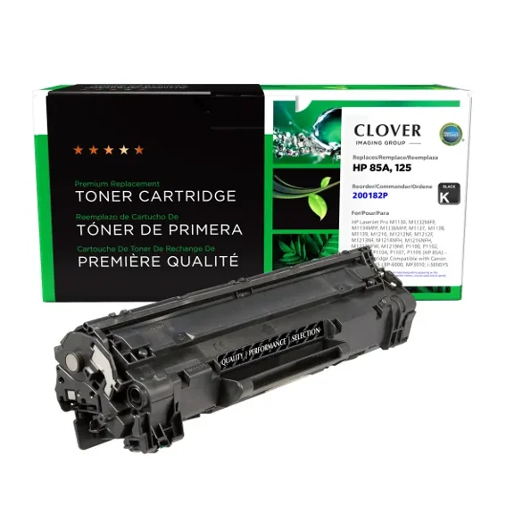 Remanufactured Clover Imaging Toner Cartridge compatible with HP 85A (CE285A)