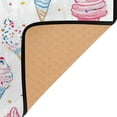 thumbnail image 3 of Yayeee Area Rugs for Living Room 6.7'x4.8' Non Slip Washable Bedroom Floor Carpet, Colorful Ice Cream Pattern, 3 of 5