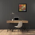thumbnail image 4 of Koury, Aleah 20x20 Black Modern Framed Museum Art Print Titled - Gardens in the Mist IV, 4 of 5