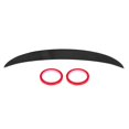 thumbnail image 1 of Ccdes High Kick Rear Trunk Lid Spoiler Wing for M Performance Style Glossy Black Fit for 3 Series E92 Coupe 2007‑2013,Spoiler Wing,Trunk Lid Spoiler, 1 of 8