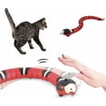 thumbnail image 1 of Juguete interactivo para gato, para recargable, juguetes inteligentes para gatos, juego automático electrónico serpiente electrónica USB gatito mascotas, 1 of 5