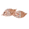 thumbnail image 1 of Pinza para el cabello con hojas de diamantes de imitación para novia y mujer (Elige el color), 1 of 9