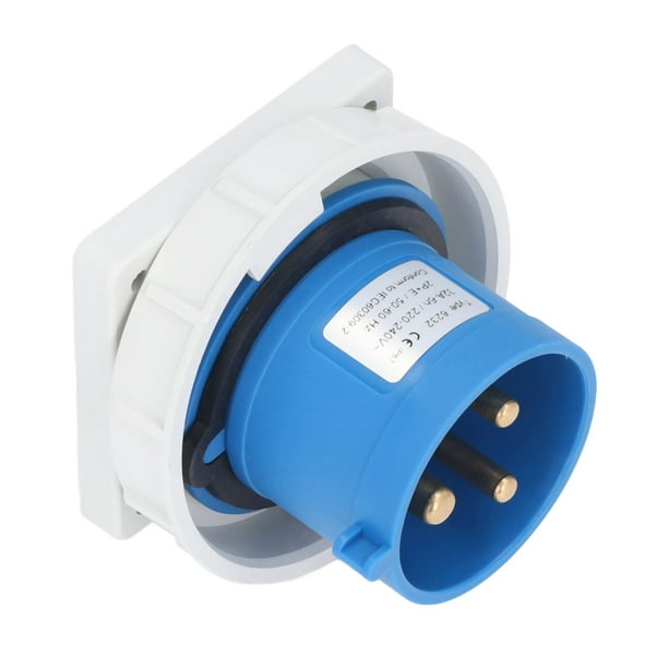 Toma de aviación, toma industrial, conector de alimentación a prueba de agua IP67, conector a prueba de agua, artesanía excepcional