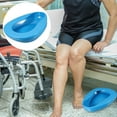 thumbnail image 5 of WRITWAA Bed Pan Elderly Plastic Bedpan Blue 1Pack, 5 of 7