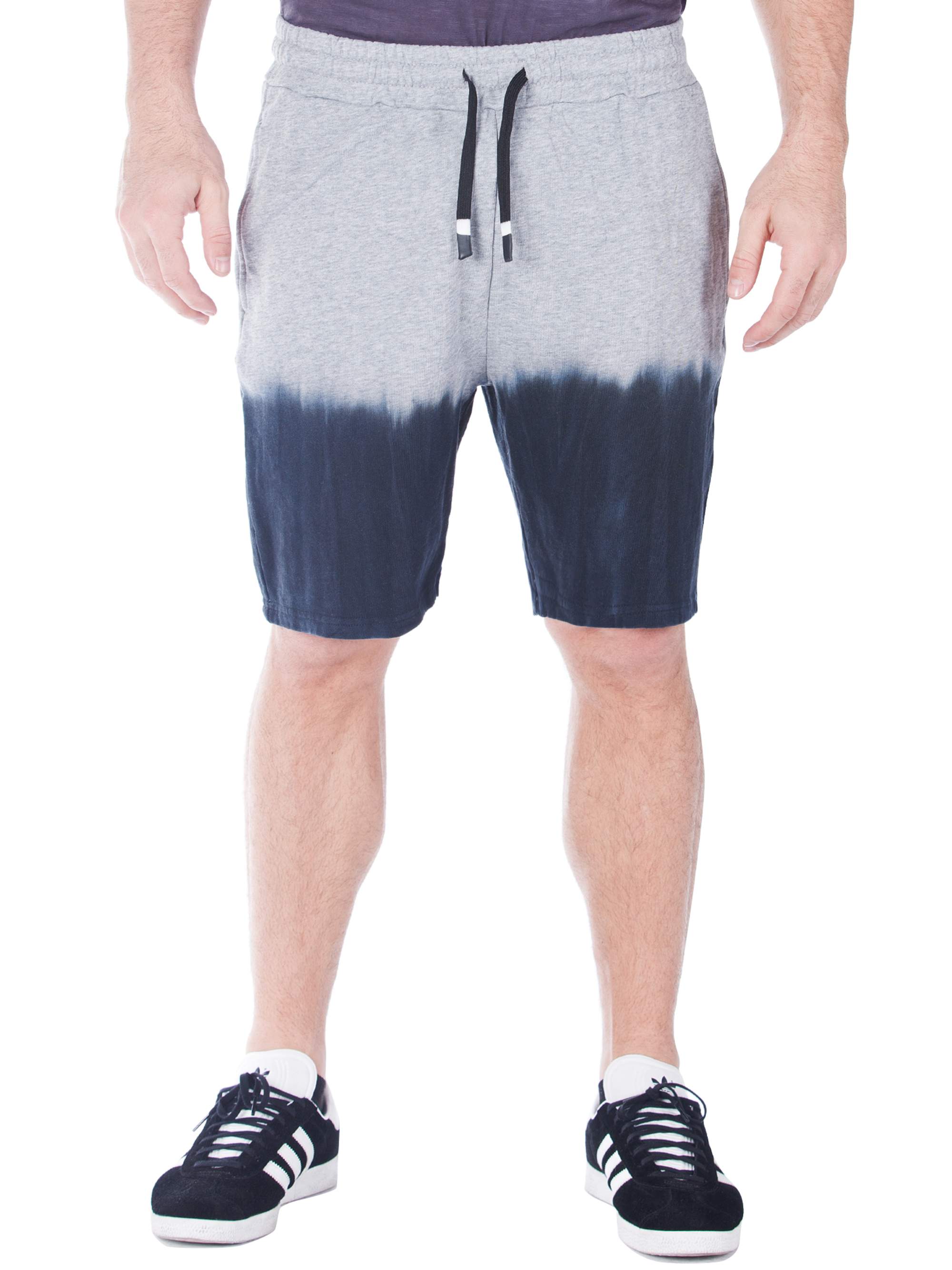 tie dye jogger shorts