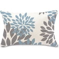 thumbnail image 2 of Blue Geometric Pillow Covers 12x20 Set of 4,Decorative Aqua Boho Couch Throw Pillow Cover for Sofa Bedroom, Farmhouse Cushion Case Outdoor Home Decoration(Blue Aqua), 2 of 6