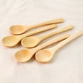 thumbnail image 4 of ACDANC 6Pcs Wooden Spoon Mini Size Multi-Purpose, Honey Teaspoon Seasoning Coffee Tea Sugar Salt Jam Spoons, Rounded Spoon Mouth Kitchen Wooden Spoon for Porridge, 4 of 7