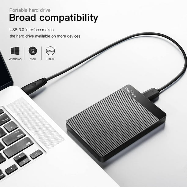 UnionSine 1 To Ultra Slim Portable Disque Dur Externe USB3.0 HDD