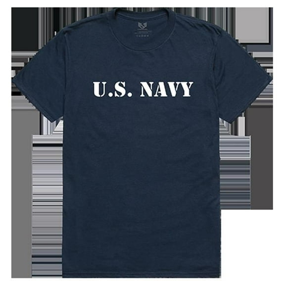 United States Navy 2 Relaxed Graphic T-Shirt, Navy - Small