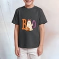 thumbnail image 6 of Xyant Halloween Tshirts Kids, Girls Pumpkin Ghost Tshirts Toddler Cotton Short Sleeve Tees,Size 5-6 Years, 6 of 6