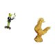 thumbnail image 5 of Estatua De Rana Camarero, Escultura De Animal, Figura Decorativa Creativa, Adorno De Mesa Para Chimenea, Estante De Entrada, Regalo De Cumpleaños, Figura De Pollo, Decoración Feng Shui,, 5 of 8