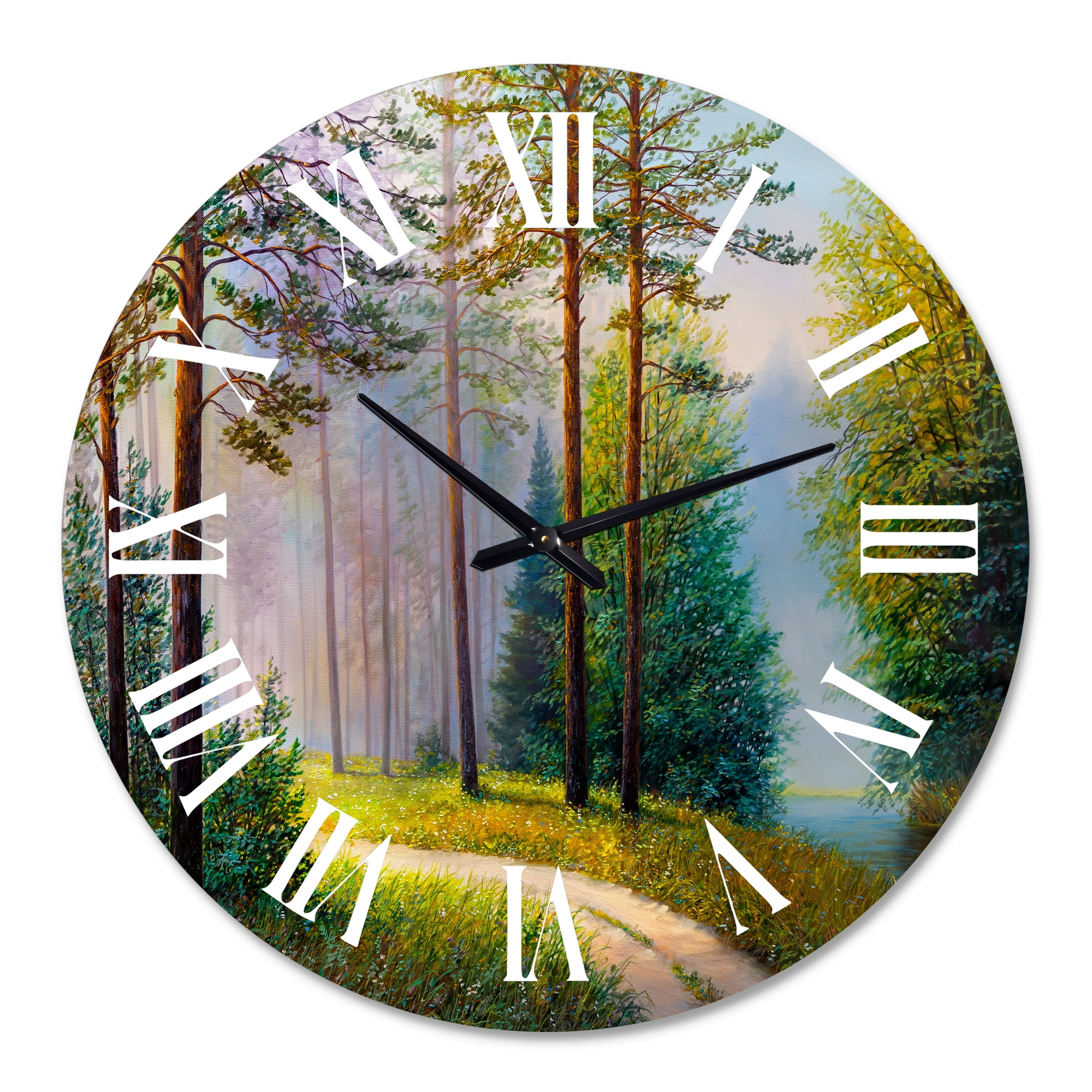 Designart 1 in Quartz Wall Clock