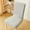 Gris 5, variante sur Housse Élastique Multifonctionnelle pour Table, Chaise et Tabouret, Matériau Taffetas de Haute Qualité, Housse de Coussin pour la Maison, Anti-Taches et Résistante aux Taches, Confortable