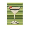 thumbnail image 6 of Yayeee Garden Flag 12" x 18" Double Sided Outdoor Yard Lawn Holiday Decorations, Black Martini, 6 of 6