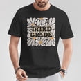 thumbnail image 2 of Retro Flower Power Squared T-Shirt – 3rd Grade Back to School Graphic Tee, Vintage Floral Teacher Appreciation Shirt, Elementary Classroom Spirit Top, 2 of 3