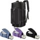 thumbnail image 1 of Mochila de Viaje,Bolsa Gimnasio con Separación Seca y Húmeda,Mochila Impermeable Bolsa Húmeda Compartimento para Zapatos Viajes,Natación,Escalada,Yog,Ligero(Negro) Negro, 1 of 8