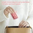 thumbnail image 3 of Automatic Pop-Up Tooth Floss Dispenser, Portable Refillable Dental Floss Case, Travel Floss Holder for Bathroom, Office, Travel (Pink), 3 of 7