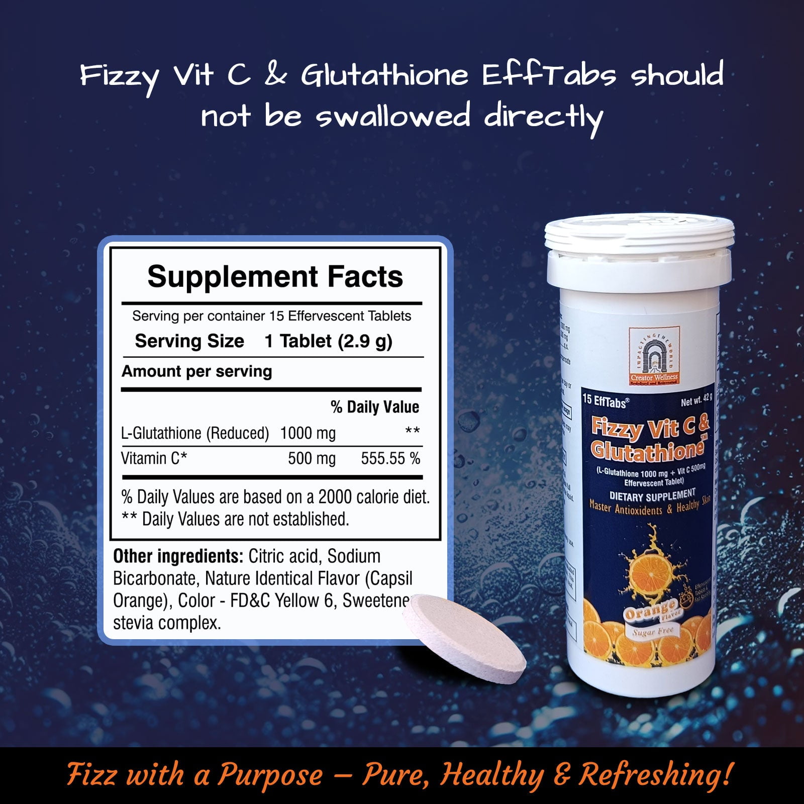 vitamin c and glutathione tablets Amazon.com: Glutathione 1000mg x 240 Tablets (4 Bottles of 60)- w/500mg  Glutathione, 300mg ALA, and 200mg VIT C per Tablet : Health & Household main image 0
