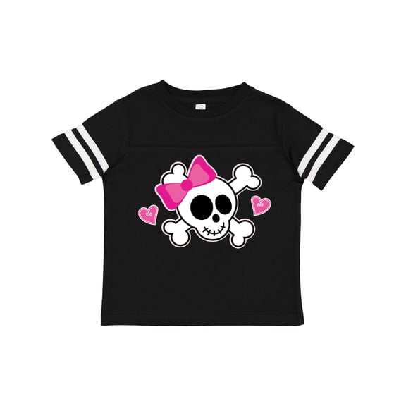Inktastic Valentine Holiday Girls Skull Girls Toddler T-Shirt