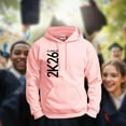 thumbnail image 3 of ThisWear College Grad Gifts RN Graduation Gifts 2026 Graduation Gifts Class of 2K26 Pullover Hoodie Sweatshirt 2XL Light Pink, 3 of 5