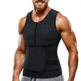 thumbnail image 3 of Men's Neoprene Shapewear Fitness Tummy Waist Sports Vest Waistband, 3 of 4