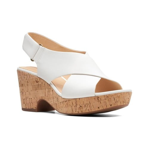 cheap white platform sandals